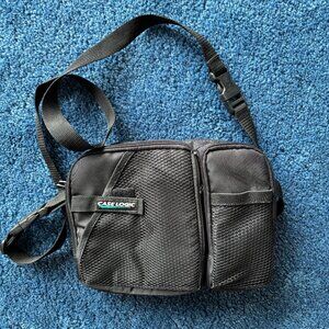 Vintage Case Logic Bag Portable CD Player Discman Cassette Walkman Compartments